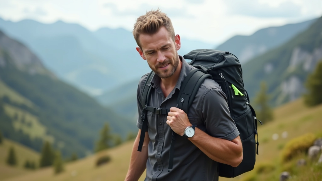 Real-world testing of backpack during hiking adventure